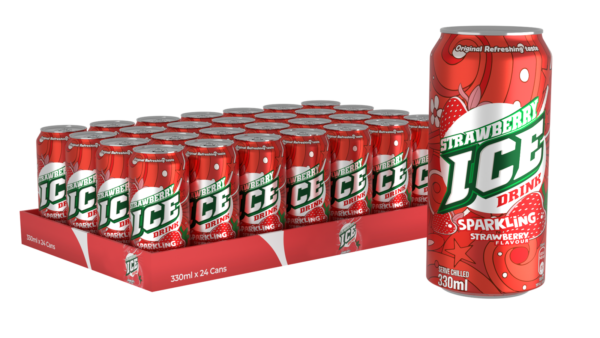 Strawberry Ice 330ml X 24
