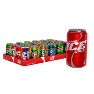 Ice Drink Full Sugar Cans Mixed Case 24 x 330ml